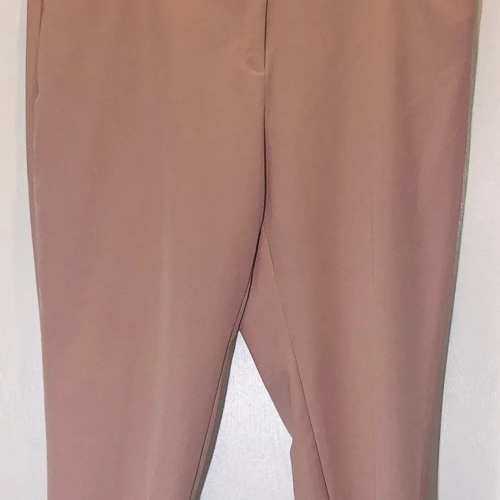 Liz Claiborne Womens Dress Ankle Pant  20W Emma SECRETLY SLIMMING ROSE QUARTZ
